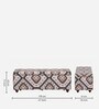 Amravan Sheesham Wood Linen Trunk in Honey Oak Finish