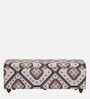 Amravan Sheesham Wood Linen Trunk in Honey Oak Finish