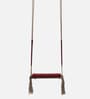 Amreli Solid wood Swing in Dark Red Colour
