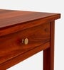 Amroha Writing Table In Honey Finish