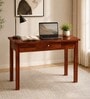 Amroha Writing Table In Honey Finish