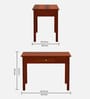 Amroha Writing Table In Honey Finish