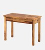Amroha Writing Table In Natural Teak Finish