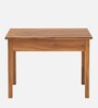 Amroha Writing Table In Natural Teak Finish