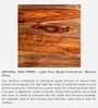 Amroha Writing Table In Natural Teak Finish