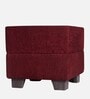 Amy Pouffe in Mossy Maroon Colour