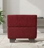 Amy Pouffe in Mossy Maroon Colour