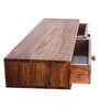 Amy Sheesham Wood TV Unit  for TVs upto 32" in Teak Finish