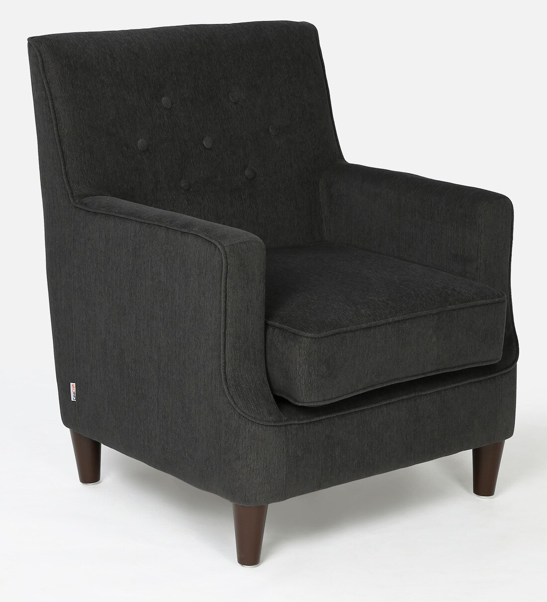 Buy Anahi Lounge Chair In Charcoal Grey Colour CasaCraft at 3 OFF by