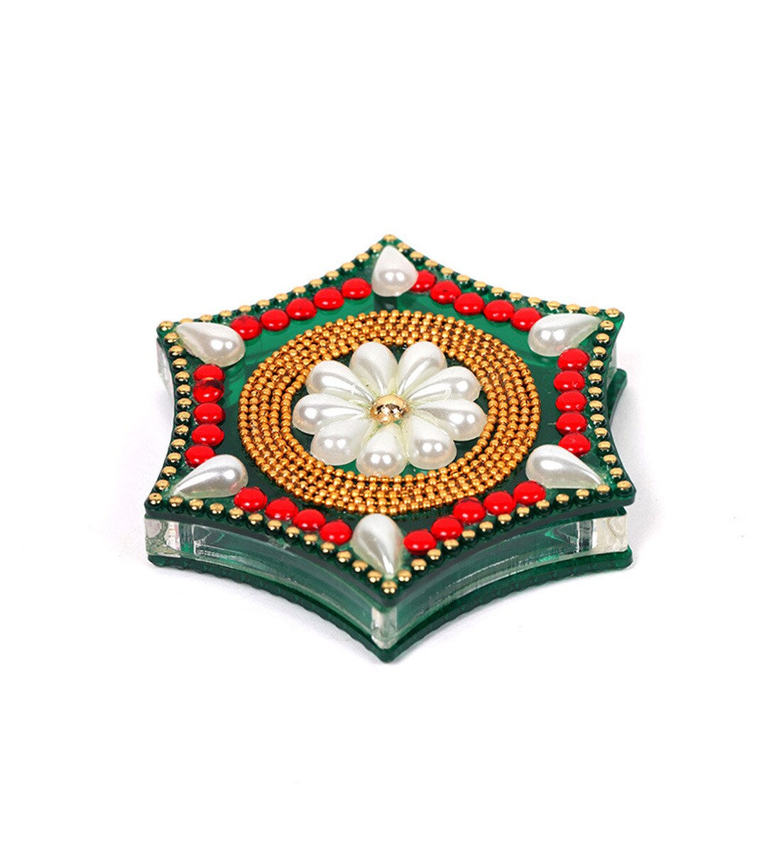 Buy Multicolour Acrylic Accessory Box by Anisha Creatives Online