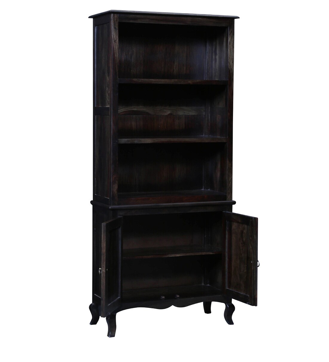 Buy Anne Solid Wood Hutch in Warm Chestnut Finish Amberville