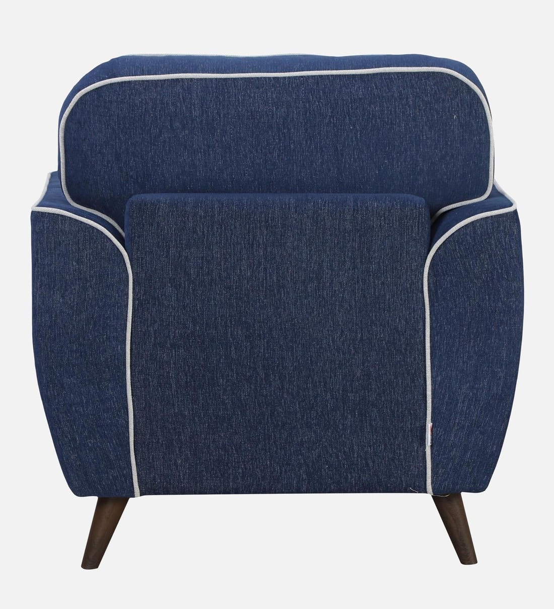 Buy Anniston Fabric 1 Seater Sofa In Blue Colour Online Lawson 1