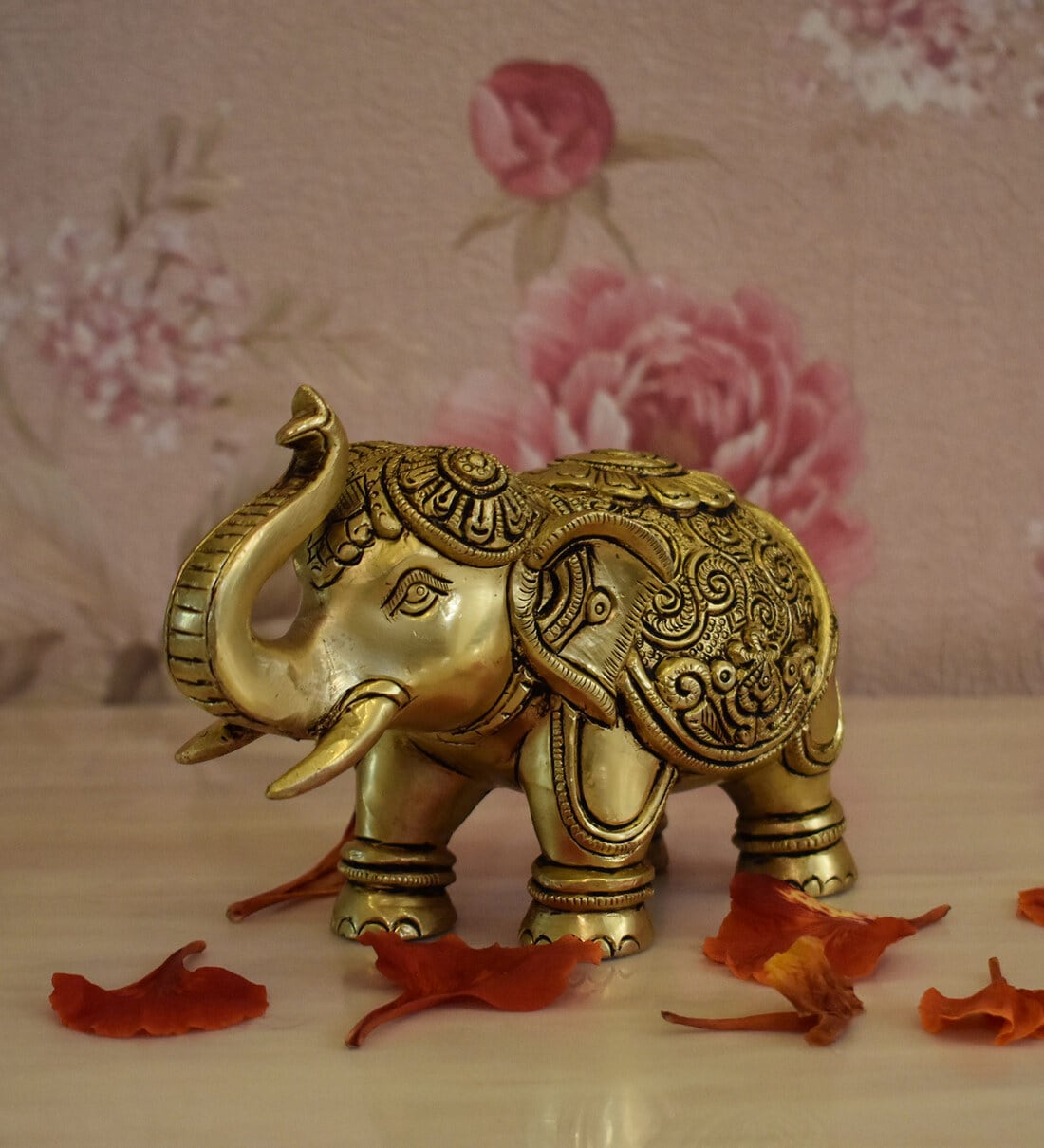 Buy Antique Brass Elephant By Rhapsodically Made at 28% OFF by ...