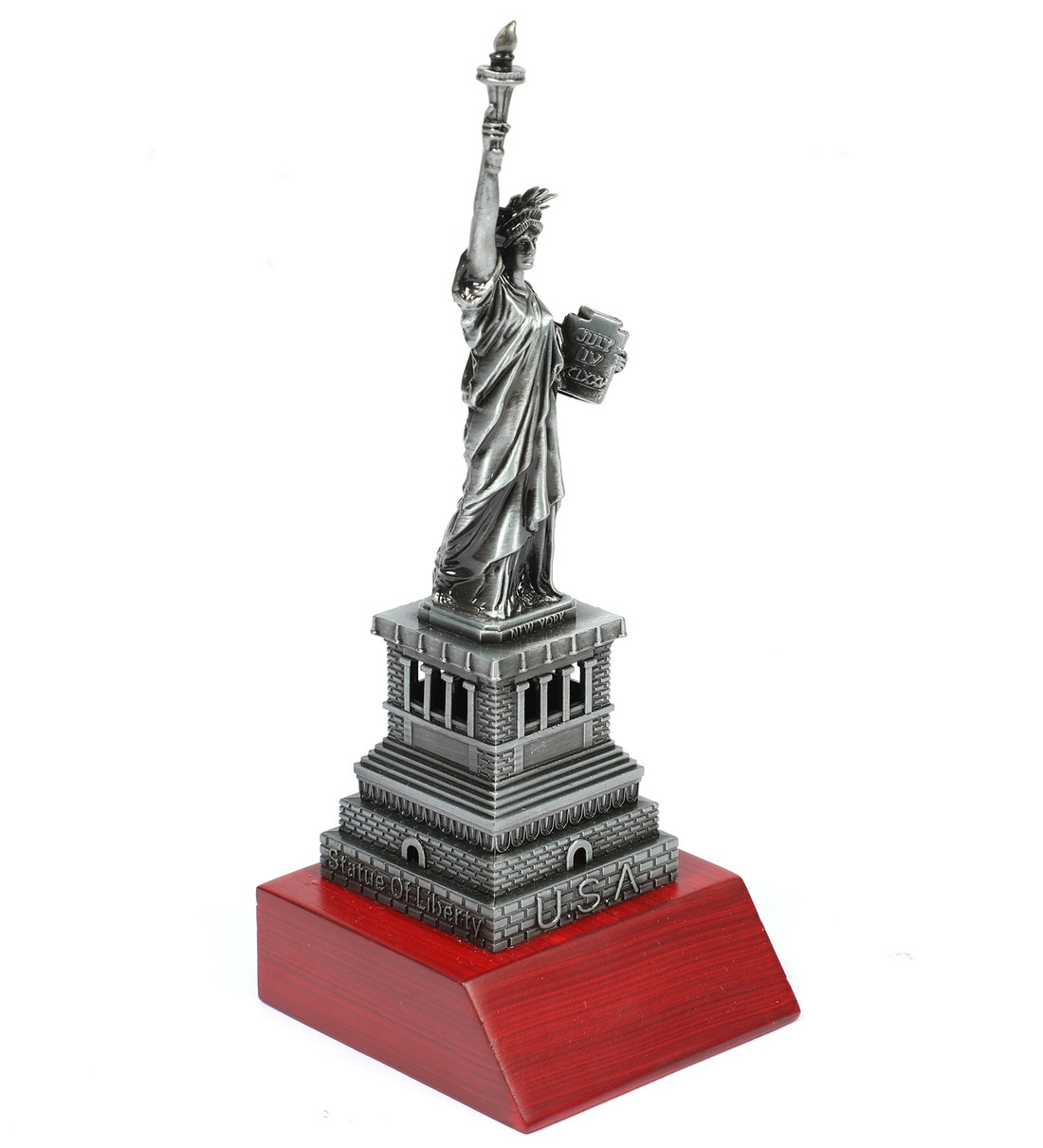 Buy Antique Metal Statue of Liberty Big Showpiece by Anantaran Online