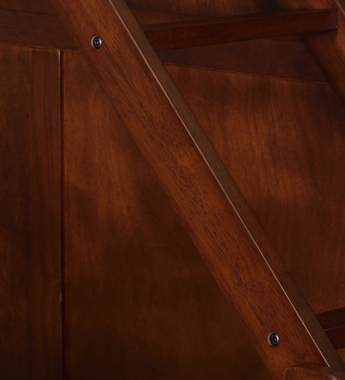 Buy Antonia Bunk Bed (Single & Queen) with Drawer Storage in Walnut