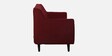 Analia Fabric 3 Seater Sofa In Garnet Red Colour