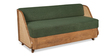 Andaman Ross Fabric 3 Seater Sofa In Natural Finish