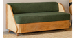 Andaman Ross Fabric 3 Seater Sofa In Natural Finish