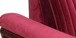 Anderson Solid Wood 3 Seater Sofa in Maroon Colour