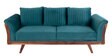 Anderson Fabric 3 Seater Sofa in Turquois Colour