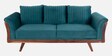 Anderson Fabric 3 Seater Sofa in Turquois Colour