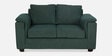 Andres Fabric 2 Seater Sofa In Green Colour