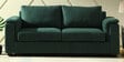 Andres Fabric 3 Seater Sofa In Green Colour