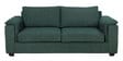 Andres Fabric 3 Seater Sofa In Green Colour