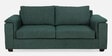 Andres Fabric 3 Seater Sofa In Green Colour