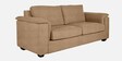 Andres Boucle Fabric 3 Seater Sofa In Beige Colour