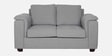 Andres Chenille Fabric 2 Seater Sofa In Ash Grey Colour