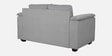 Andres Chenille Fabric 2 Seater Sofa In Ash Grey Colour