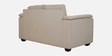 Andres Chenille Fabric 2 Seater Sofa In Beige Colour