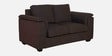 Andres Chenille Fabric 2 Seater Sofa In Chestnut Brown Colour