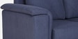 Andres Chenille Fabric 2 Seater Sofa In Navy Blue Colour