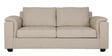 Andres Chenille Fabric 3 Seater Sofa In Beige Colour