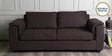 Andres Chenille Fabric 3 Seater Sofa In Chestnut Brown Colour