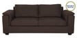 Andres Chenille Fabric 3 Seater Sofa In Chestnut Brown Colour