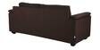 Andres Chenille Fabric 3 Seater Sofa In Chestnut Brown Colour