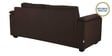 Andres Chenille Fabric 3 Seater Sofa In Chestnut Brown Colour