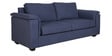 Andres Chenille Fabric 3 Seater Sofa In Navy Blue Colour