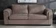 Andres Chenille Fabric 3 Seater Sofa In Sandy Brown Colour