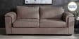 Andres Chenille Fabric 3 Seater Sofa In Sandy Brown Colour
