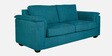 Andres Chenille Fabric 3 Seater Sofa In Teal Color