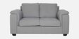 Andres Fabric 2 Seater Sofa In Ash Grey Colour