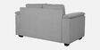 Andres Fabric 2 Seater Sofa In Ash Grey Colour