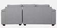 Andres Fabric LHS Sectional Sofa (2 + Lounger) In Ash Grey Colour
