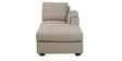 Andres Fabric LHS Sectional Sofa (2 + Lounger) In Beige Colour