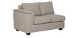 Andres Fabric LHS Sectional Sofa (2 + Lounger) In Beige Colour