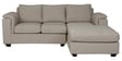 Andres Fabric LHS Sectional Sofa (2 + Lounger) In Beige Colour
